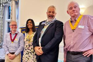 Our Club officer team for 2026-27 Rotary year